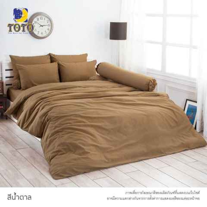 ผ้าปูที่นอนรัดมุมสีพื้น 2