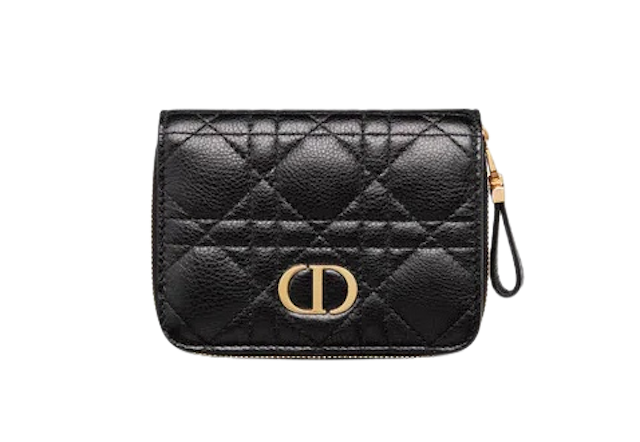 กระเป๋าสตางค์ผู้หญิง รุ่น Dior Caro Compact Zipped Wallet  3