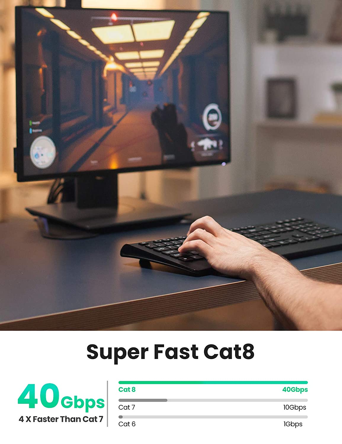 สาย LAN CAT 8 รุ่น NW134  2
