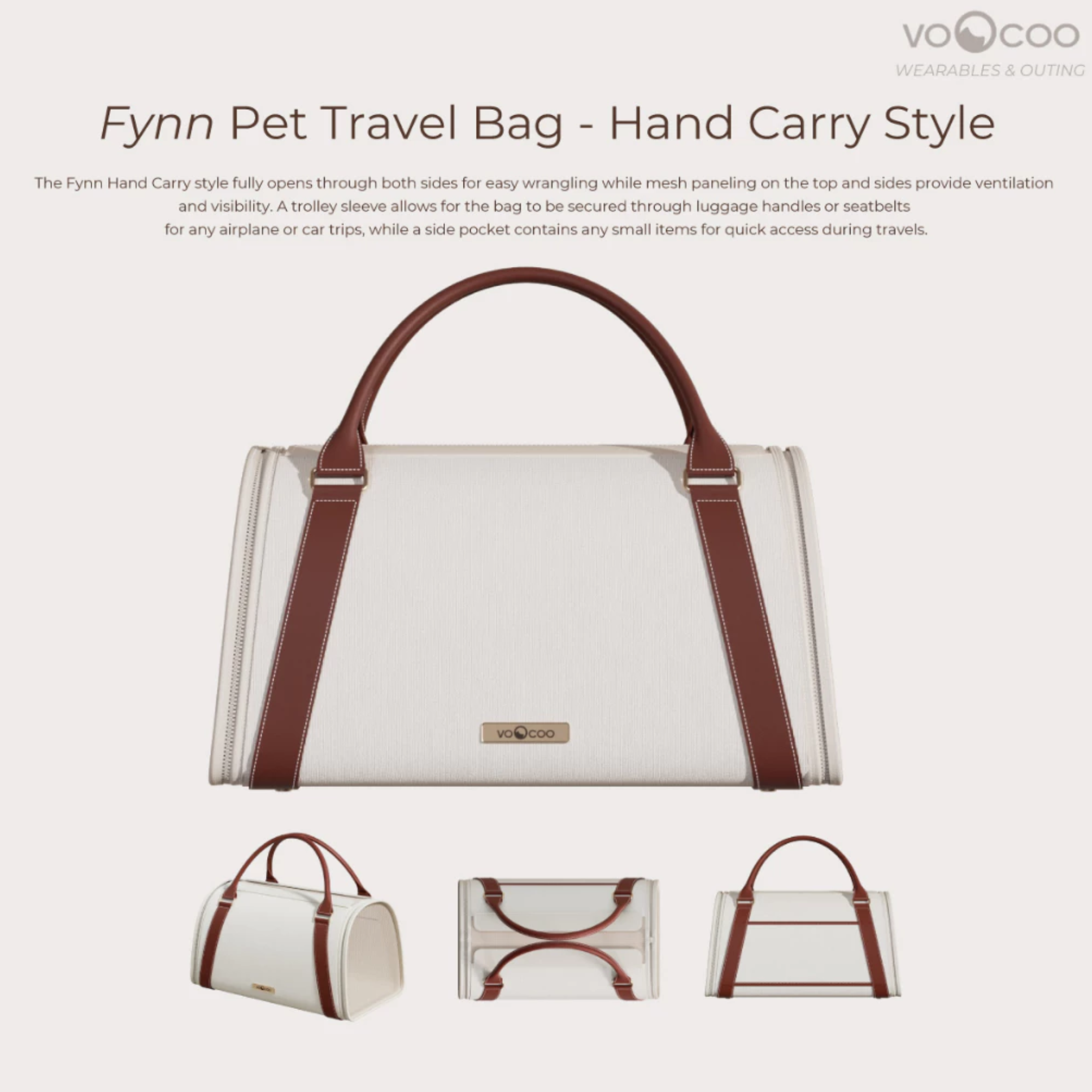 Fynn Pet Travel Bags 3