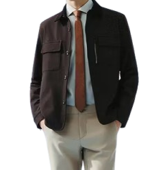 เสื้อแจ็คเก็ตสำหรับผู้ชาย Relaxed Fit 3