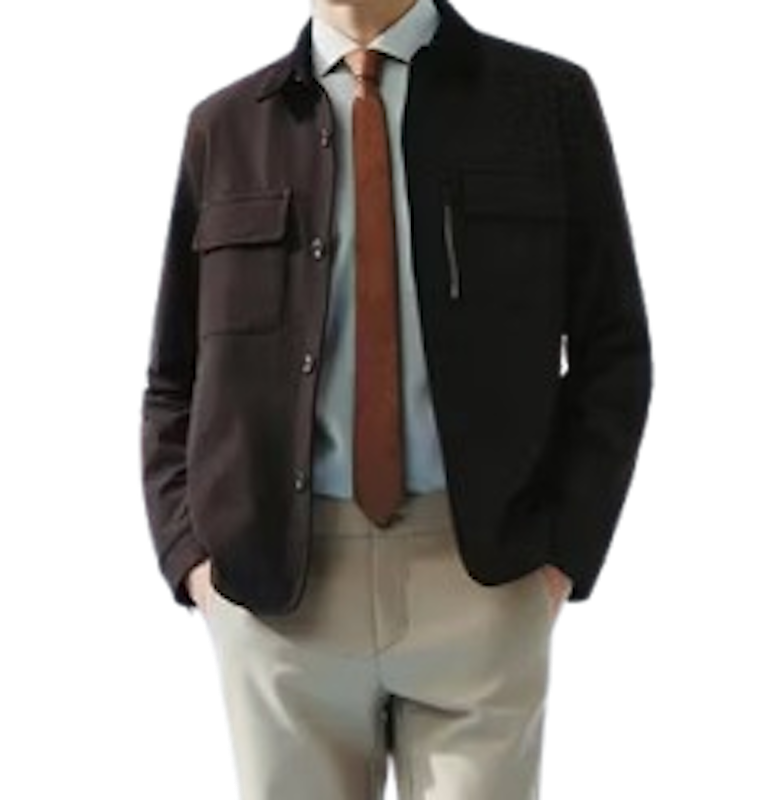เสื้อแจ็คเก็ตสำหรับผู้ชาย Relaxed Fit 3