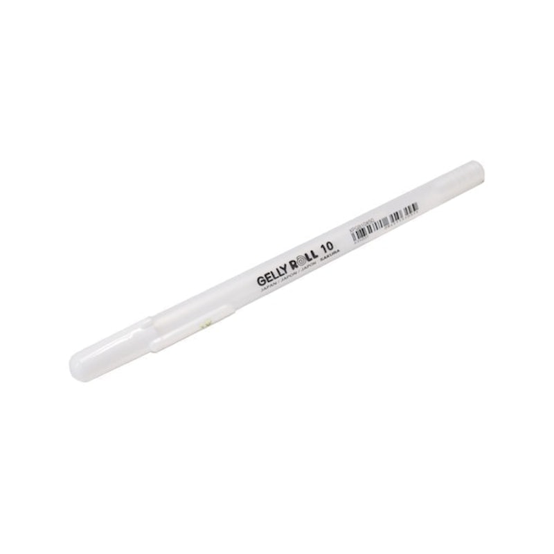 ปากกาสีขาว Gelly Roll Classic white pen 1