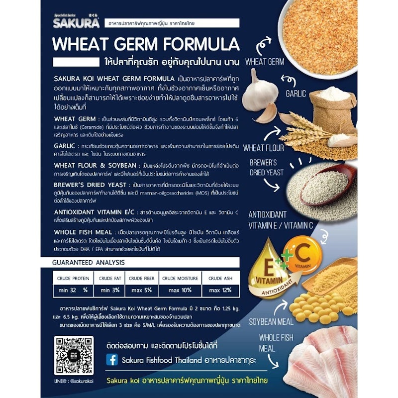 KOI WHEAT GERM FORMULA 3