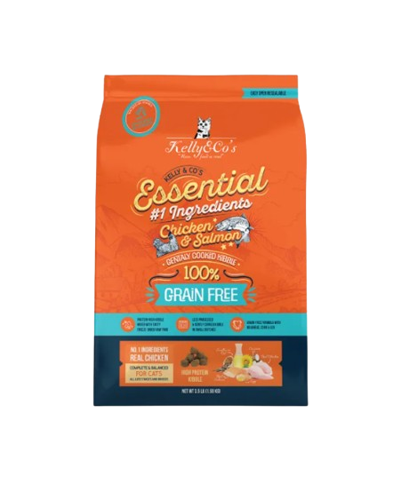 อาหารแมว Grain-free Essential Chicken and Salmon Flavour 1