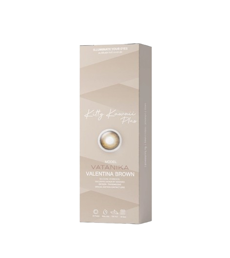 Contact Lens Vatanika Valentina Brown 1