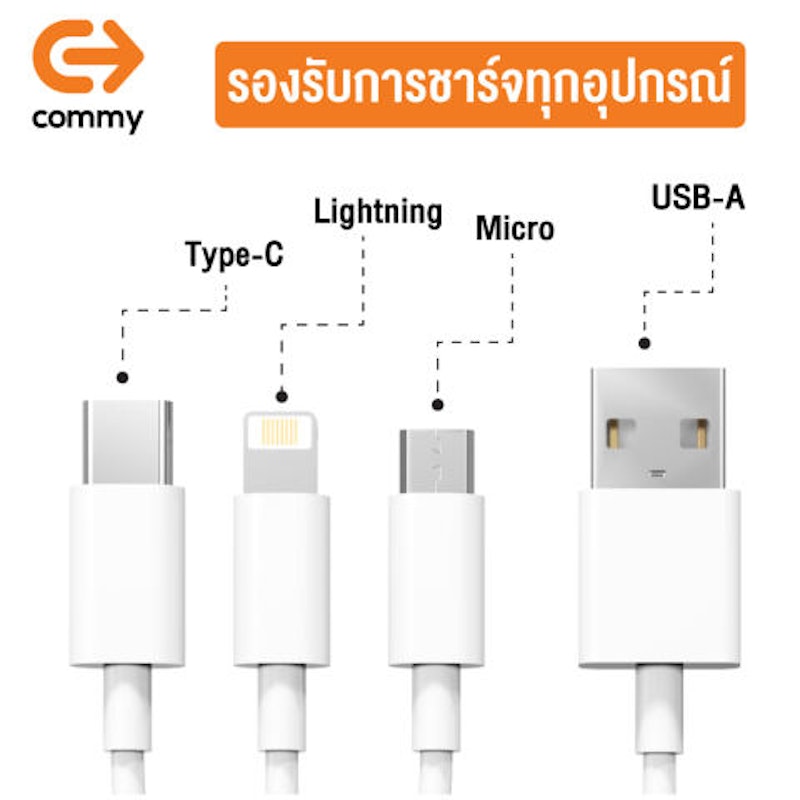 สายชาร์จ 3 In 1 2