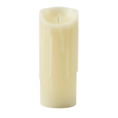 เทียน LED รุ่น Dripping LED Candle White