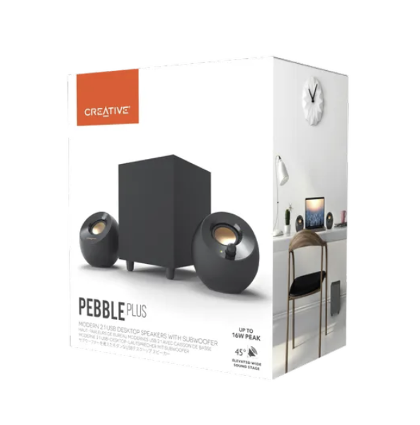 ลำโพง รุ่น Pebble Plus Speaker 2.1 3