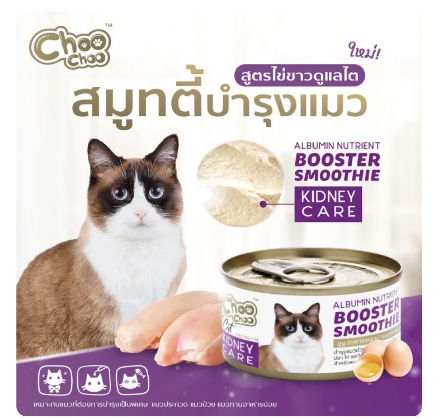 สมูทตี้สูตรไข่ขาวดูแลไต 3