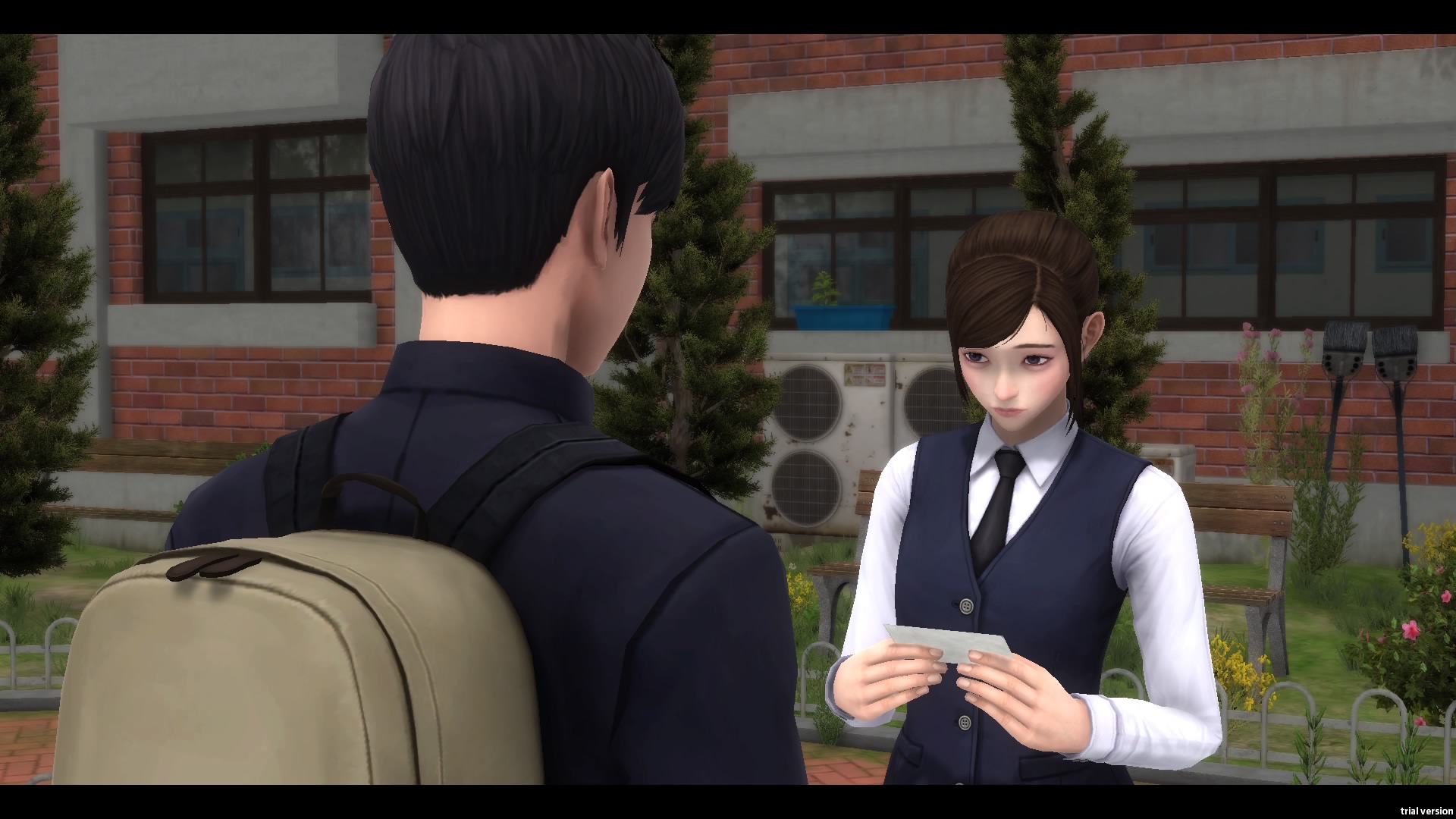เกมแนว Visual Novel The School: White Day 2