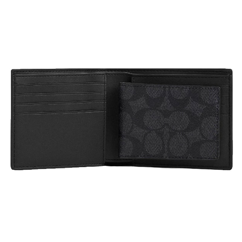 กระเป๋าสตางค์ผู้ชาย รุ่น 3-In-1 Wallet In Signature Canvas 2
