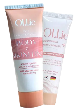 ครีมกำจัดขน 2in1 Hair Removal Body & Bikini Line 1