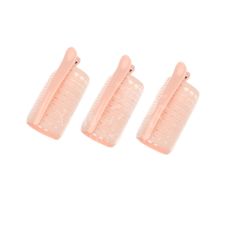 โรลม้วนผม Baby Pink Hair Curlers 1