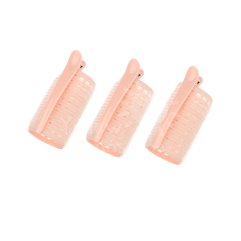 โรลม้วนผม Baby Pink Hair Curlers 1
