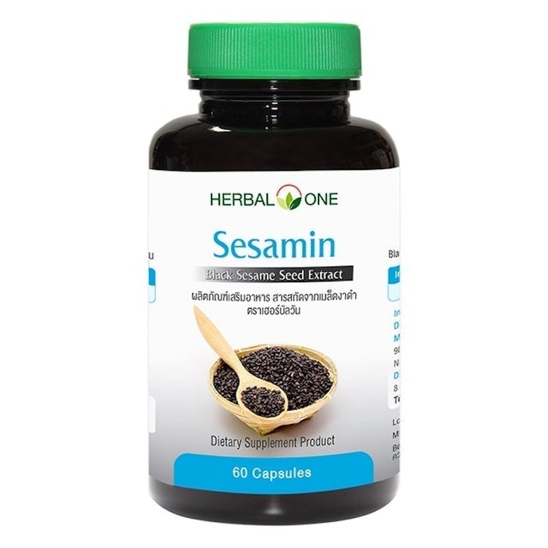 Sesamin ผลิตภัณฑ์เสริมอาหาร สารสกัดจากเมล็ดงาดำ 1