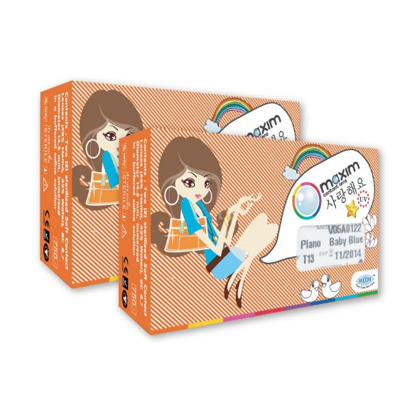 คอนแทคเลนส์สี รุ่น Colors Big Eyes  1