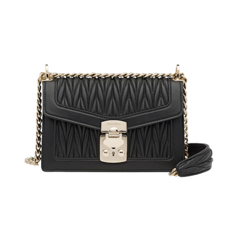 กระเป๋า Miu Miu รุ่น Miu Confidential Matelassé Nappa Leather Bag 1