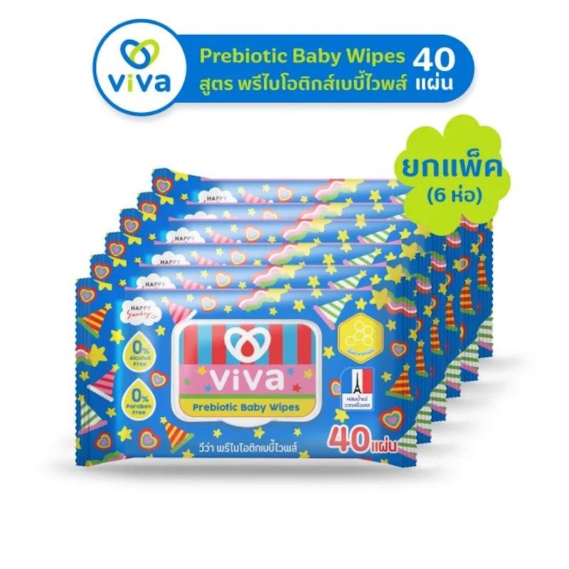 ทิชชู่เปียก Prebiotic Baby Wipes 2