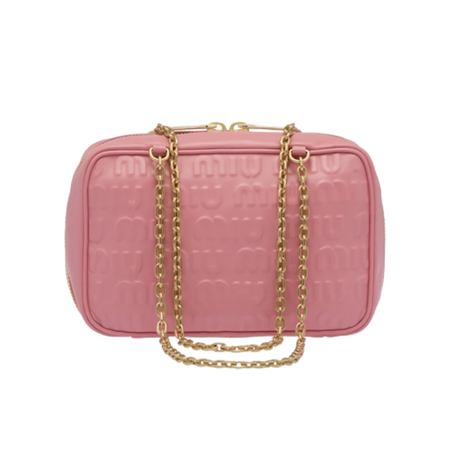 กระเป๋า รุ่น Logo-Embossed Leather Top-Handle Bag 2