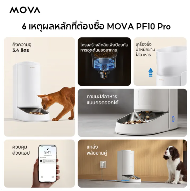 PF10Pro Pet Feeder Smart Alerts For Precise Feeding 2