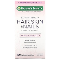 iHerb อาหารเสริม Extra Strength Hair, Skin & Nails