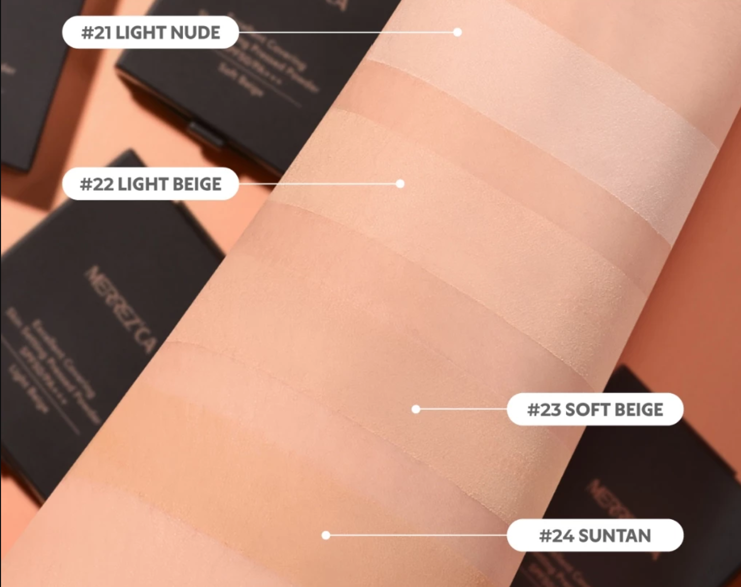 Excellent Covering Skin Setting Pressed Powder 3