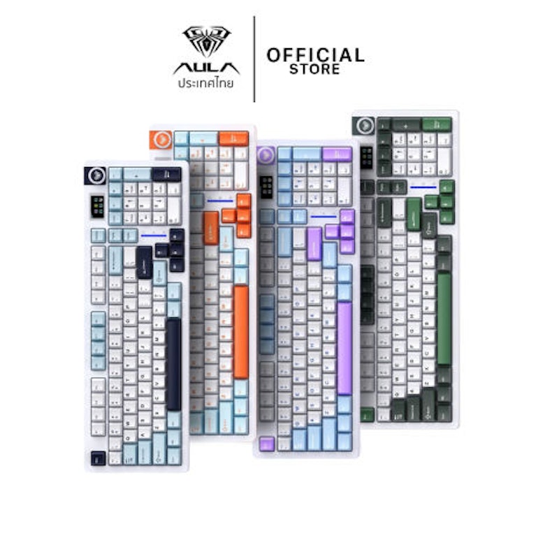 S98Pro Display Gasket Mechanical Keyboard คีย์บอร์ดไร้สาย 2