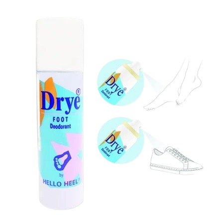 สเปรย์ช่วยลดกลิ่นอับเท้า Drye Foot Deodorant 2