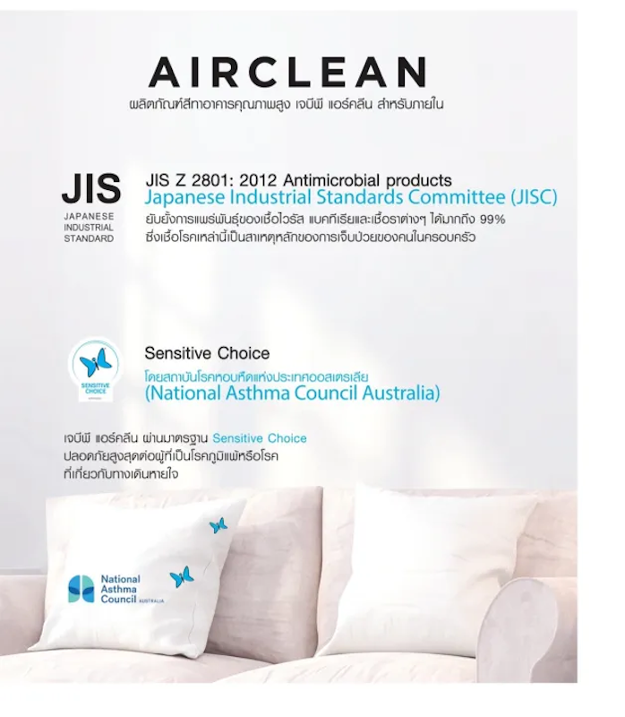 สีทาภายใน Airclean Acrylic Emulsion 4