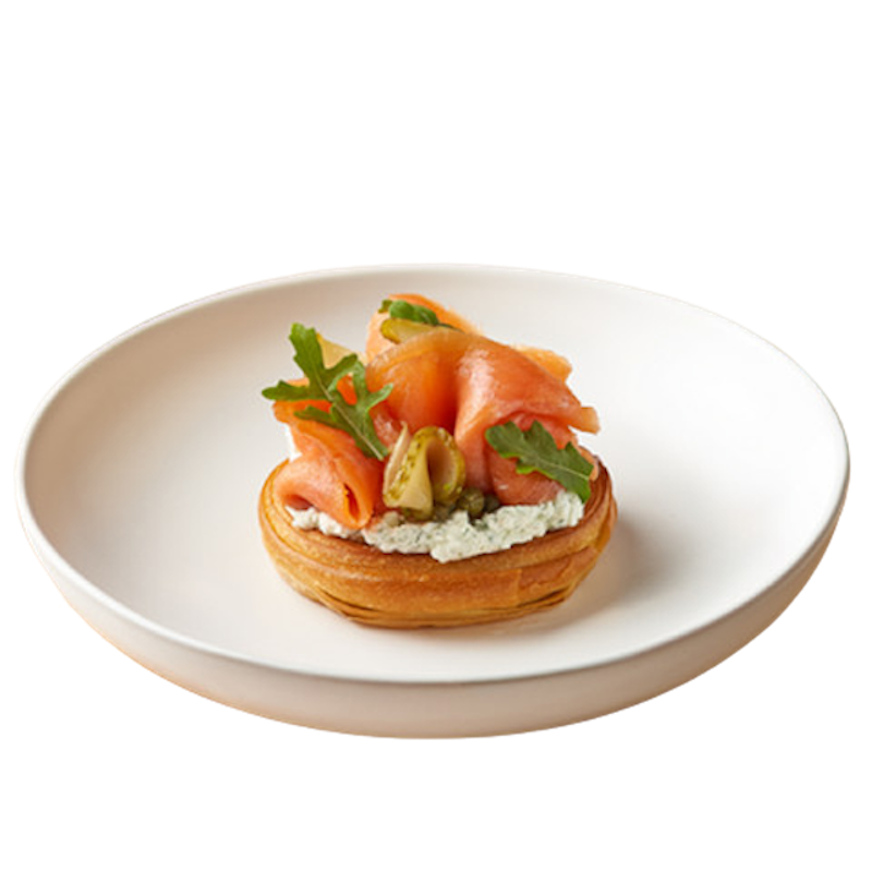 เมนู True Coffee Smoked Salmon On Signature Croissant 1