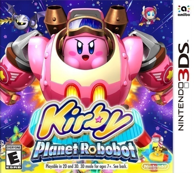 เกมผจญภัย Nintendo 3DS Kirby: Planet Robobot 1