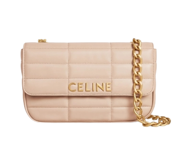 กระเป๋า CELINE รุ่น Chain Shoulder Bag Matelasse Monochrome Celine 2