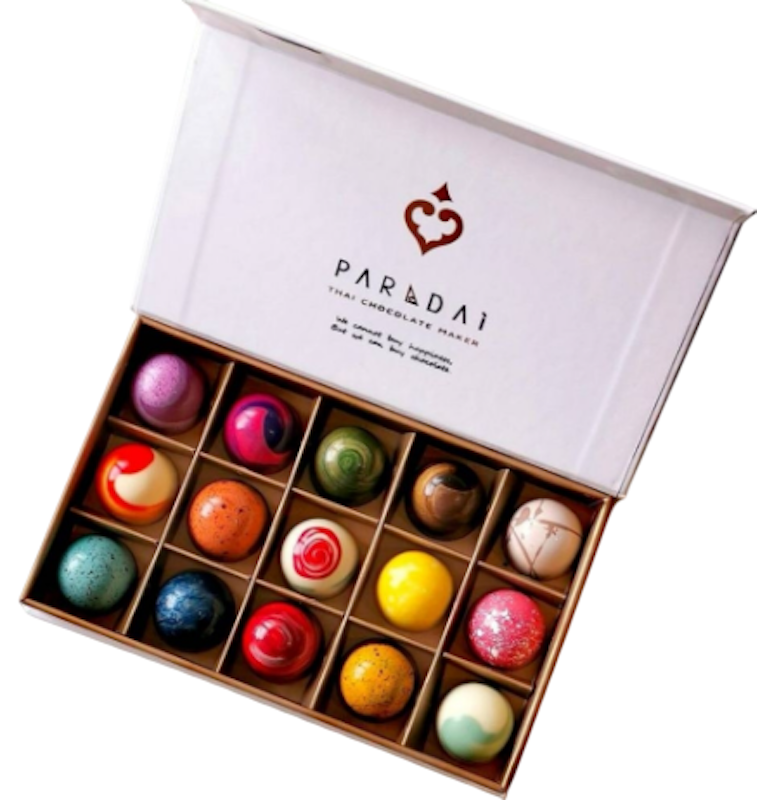 ช็อคโกแลตบงบงหลากหลายรสชาติ Bonbon Boxset 1