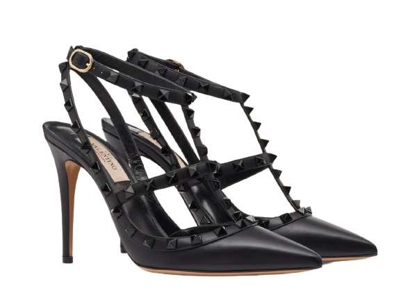 Rockstud Ankle Strap Pump 3