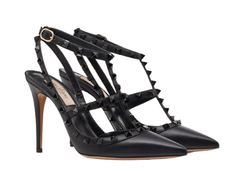 Rockstud Ankle Strap Pump 3