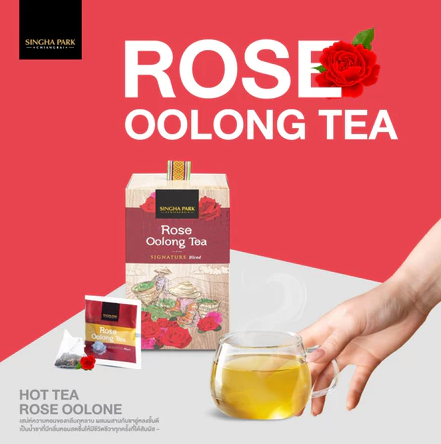 ชากุหลาบ Singha Park Rose Oolong Tea 2