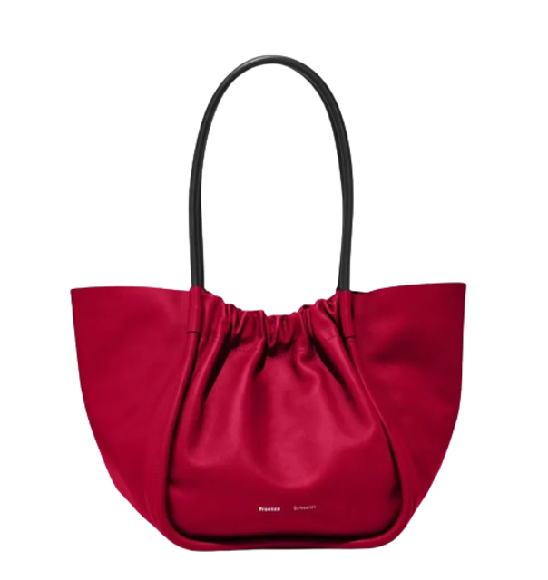 กระเป๋า Proenza Schouler  รุ่น Large Raffia Tobo Tote 7