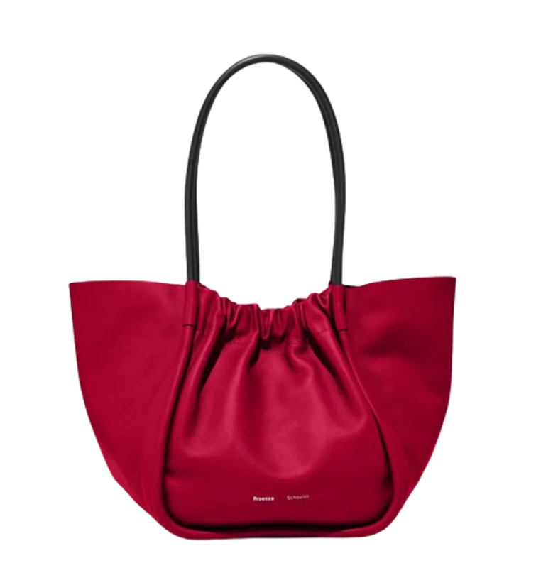 กระเป๋า Proenza Schouler รุ่น Large Raffia Tobo Tote 7