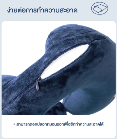 หมอนรองคอแบบเป่าลม 3
