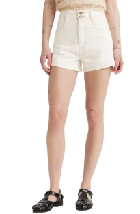 Women's High-Rise Mom Shorts 1