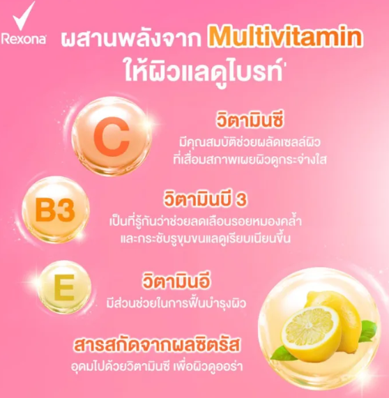 Deodorant Spray Vit C Anti Stain 3