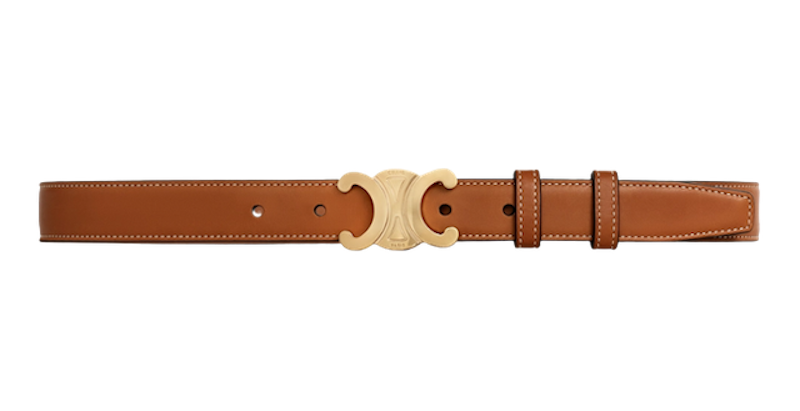 รุ่น Triomphe Belt In Smooth Calfskin 1