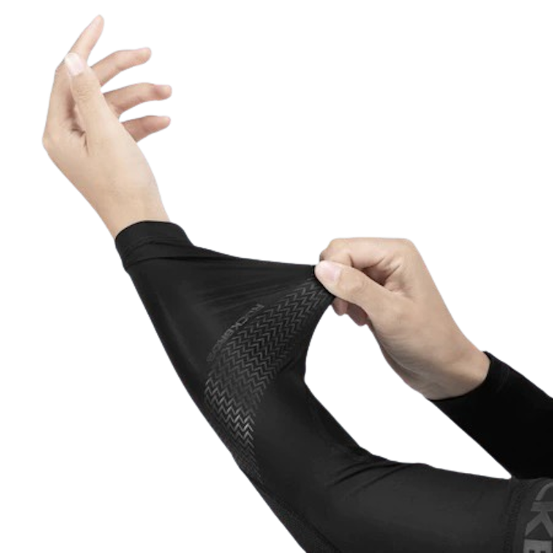 ปลอกแขนผ้าไหมป้องกันรังสียูวี Anti-UV Arm Sleeves 2