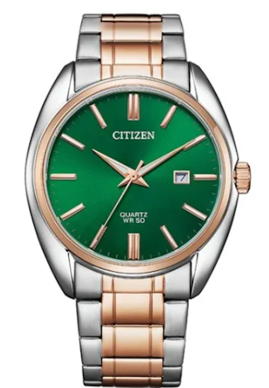 Quartz Gents Watch Green 1