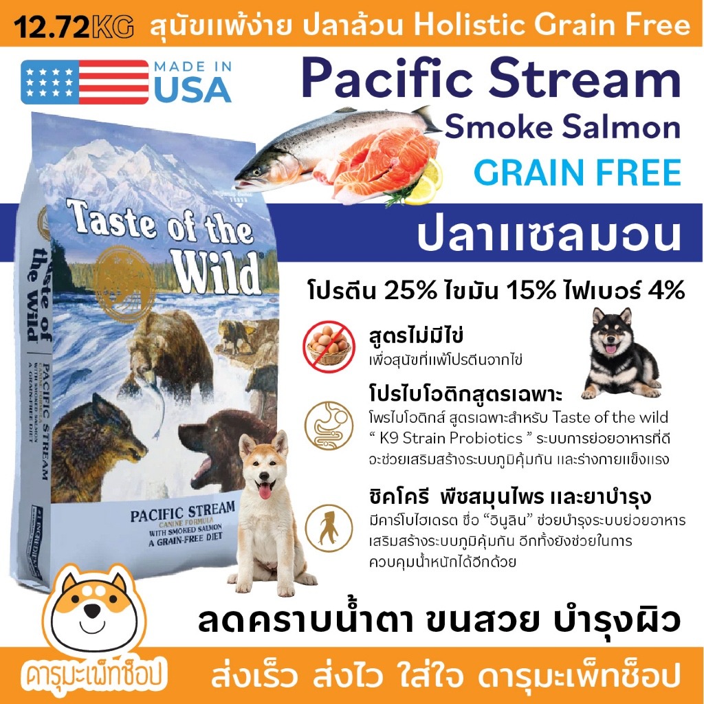 อาหารสุนัข Pacific Stream Salmon  2