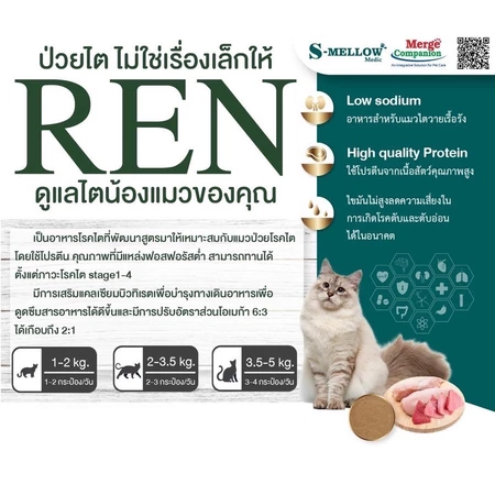 REN Veterinary Renal Supporting Diet 3
