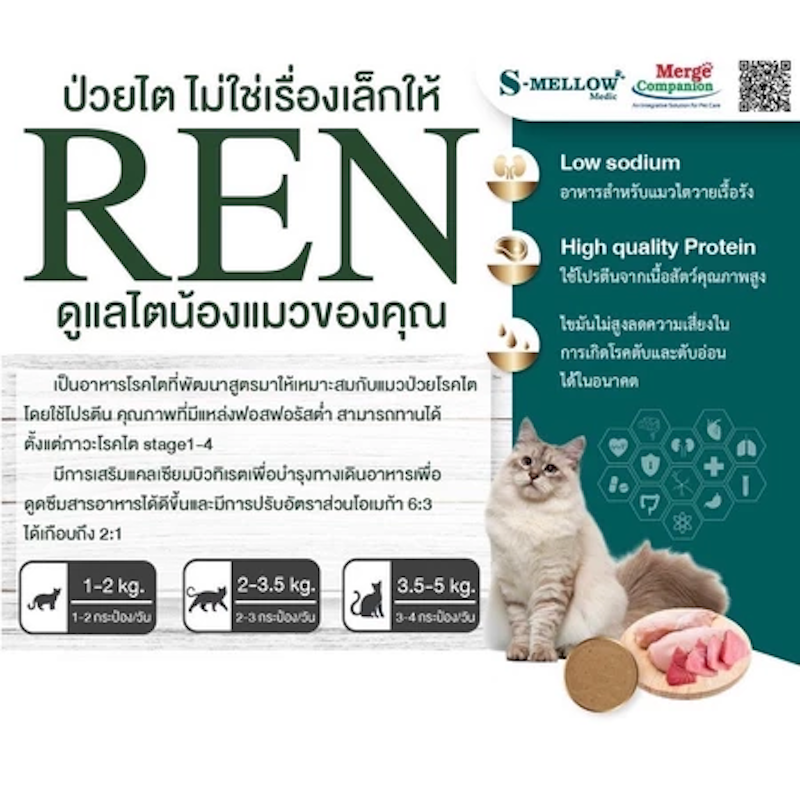 REN Veterinary Renal Supporting Diet 3