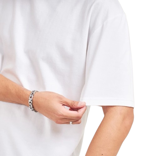 เสื้อยืด Oversize สีขาว 2
