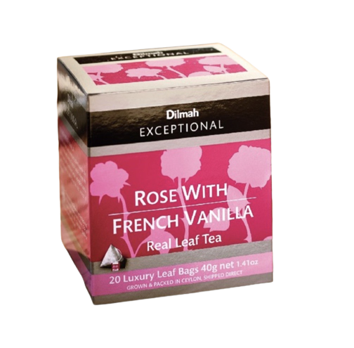 ชา Dilmah Exceptional Rose With French Vanilla 1